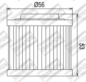 Filtru de ulei CHAMPION COF051