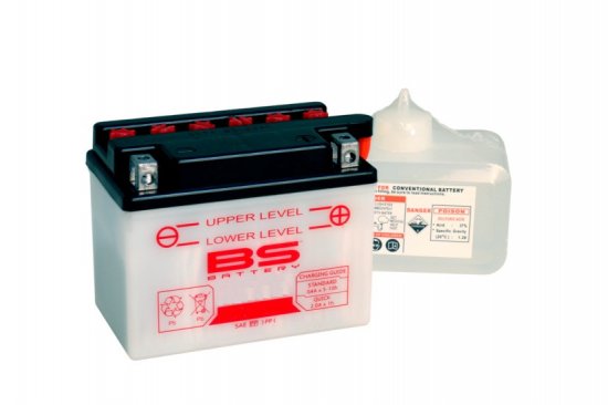 Baterie conventionala BS-BATTERY include electrolit pentru APRILIA Scarabeo 200