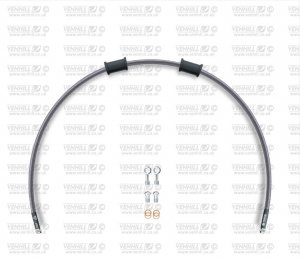 Kit conducte de frana fata Venhill BMW-10008FS POWERHOSEPLUS (1 conducta in kit) Clear hoses, stainless steel fittings