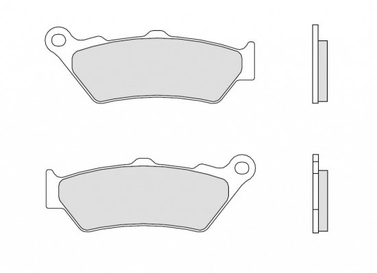 Placute de frana BREMBO pentru BMW F 650 (1993-2001)