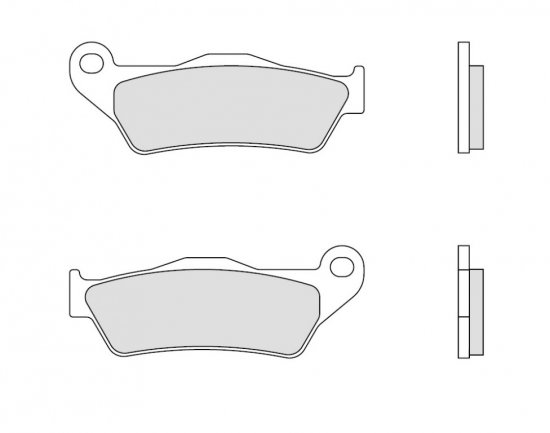 Placute de frana BREMBO 07BB04TT