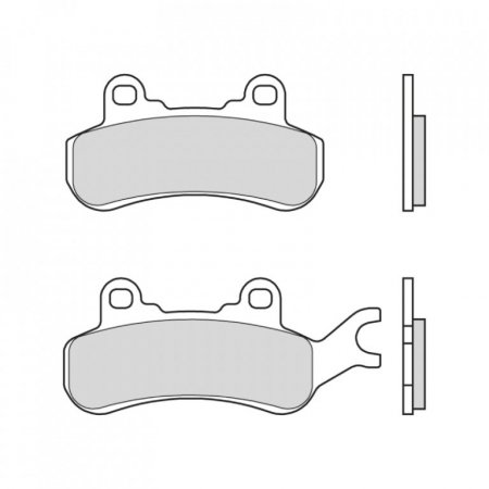 Placute de frana BREMBO 07GR91SX