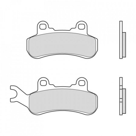 Placute de frana BREMBO 07GR92SX