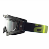 Goggles ARIETE 13950-NVV RC FLOW green strap clear double ventilated lens