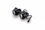 Auxiliary lights PUIG 21786N BEAM 3.0 Negru set with accessories, homologated