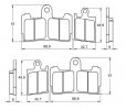 Placute de frana ACCOSSATO AGPA193 EV1