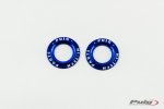 Rings for axle sliders PUIG 20271A PHB19 aluminium Albastru