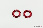 Rings for axle sliders PUIG 20271R PHB19 aluminium Rosu