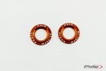 Rings for axle sliders PUIG 20271T PHB19 aluminium portocaliu