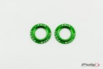 Rings for axle sliders PUIG 20271V PHB19 aluminium verde