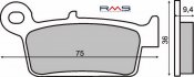 Placute de frana RMS 225102630 organic