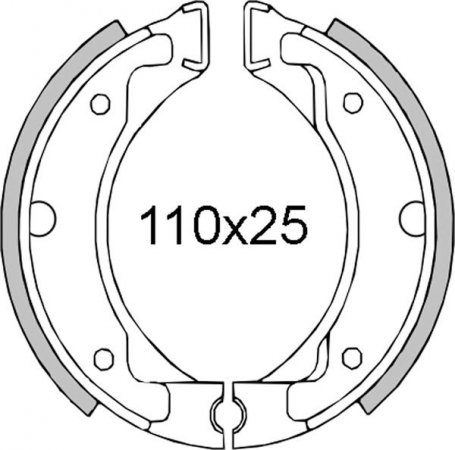 Saboti de frana RMS 225120051