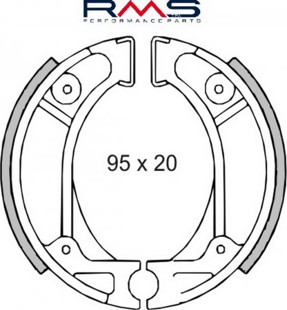 Saboti de frana RMS 225120070