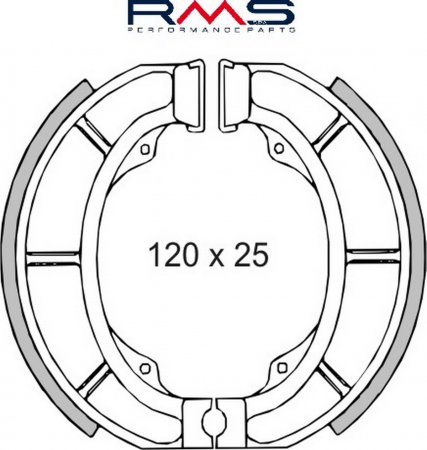 Saboti de frana RMS 225120130