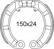 Saboti de frana RMS 225120161 spate