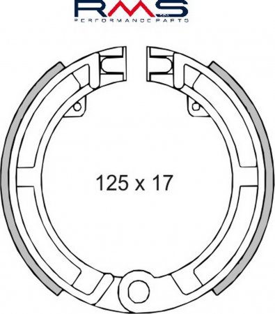 Saboti de frana RMS 225120170