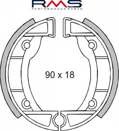 Saboti de frana RMS 225120190