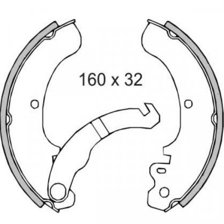 Saboti de frana RMS 225120220 spate