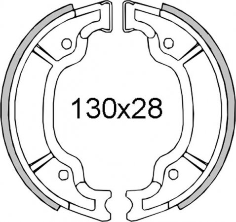 Saboti de frana RMS 225120451 spate