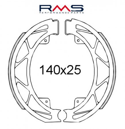 Saboti de frana RMS 225120560