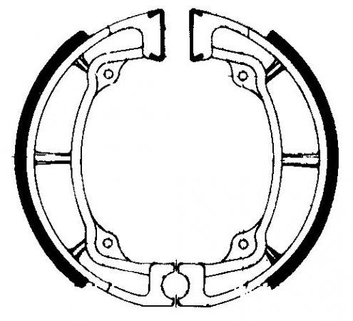 Saboti de frana FERODO 225129098