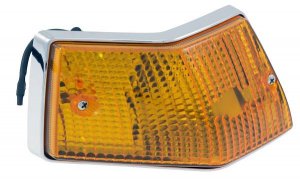 Semnal SIEM orange - chromed rear-left