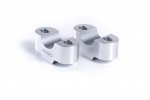 Risers PUIG 3671P argintiu height 20mm, d 22mm