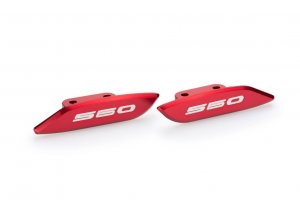 Rear-view base covers PUIG 3875R Rosu