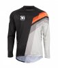 MX jersey YOKO VIILEE black / white / orange XXXL