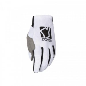 MX gloves YOKO SCRAMBLE white / black XS (6)