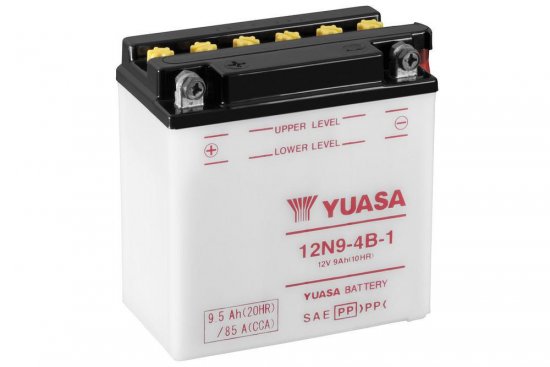 Conventional 12V battery with acid YUASA pentru APRILIA Red Rose 125 (19878-1996)
