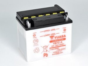 Yumicron battery with acid YUASA