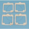 Float chamber gasket TOURMAX set of 4