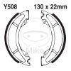 Brake shoe set EBC Y508G canelati inclusiv arcurile