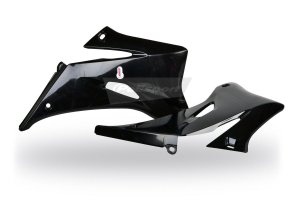 Radiator scoops POLISPORT (pereche) Negru