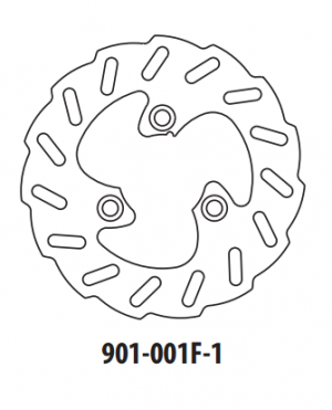 Disc de frana GOLDFREN fata 190 mm