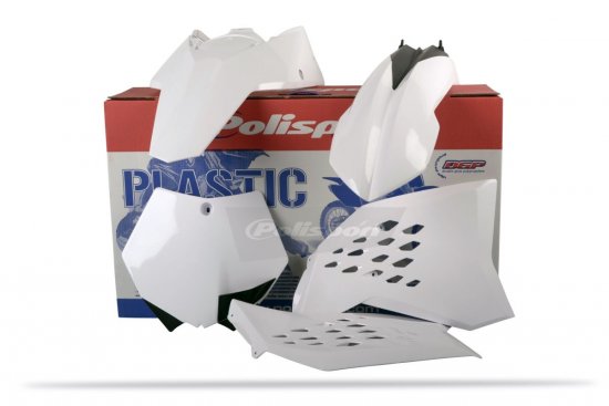 Kit plastice POLISPORT 90128 Alb