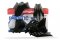 Kit plastice POLISPORT Negru