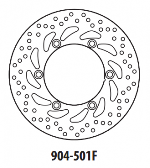 Disc de frana GOLDFREN fata 260 mm