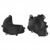 Clutch and ignition cover protector kit POLISPORT 90961 Negru