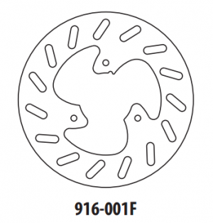 Disc de frana GOLDFREN fata 190 mm