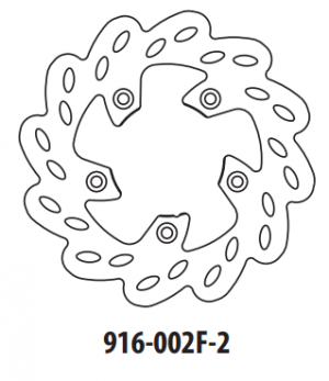 Disc de frana GOLDFREN fata 173,5 mm