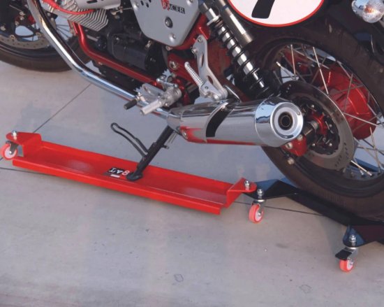 Moving stand with side extension LV8 GARAGE & TRACK (No need for central stand) pentru APRILIA Scarabeo 150 (1996-2005)