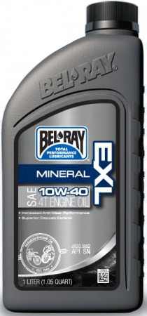 Ulei de motor Bel-Ray EXL MINERAL 4T 10W-40 1 l pentru APRILIA Sportcity Cube 300 (2009-2013)