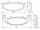 Placute de frana ACCOSSATO AGPA153 OR