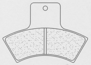 Placute de frana CL BRAKES ATV1