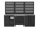 Workbench LV8 EVS24-02X with stainless steel top