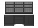 Workbench LV8 EVS24-04X with stainless steel top