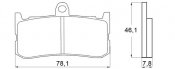 Placute de frana ACCOSSATO AGPA138 EV2