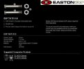 Kit montare ghidon EASTON EXP TH 75 11.9 EXP